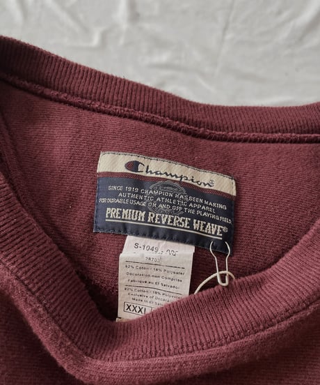 【USED】  Champion Reverse Weave Sweat ARKANSAS/210902-021
