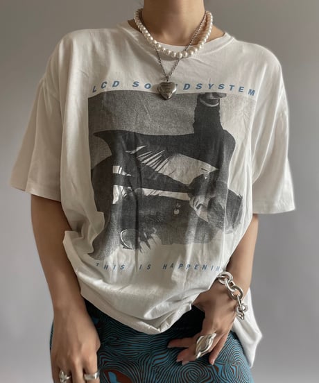 【USED】GILDAN LCD SOUND SYSTEM T-Shirt /240810-005
