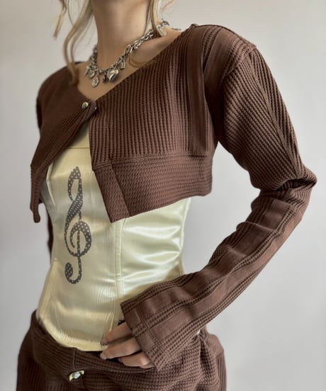 【RE;CIRCLE】 RE Thermal Cardigan / 260420-029