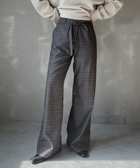 【USED】  Plaid Pants/220220-046