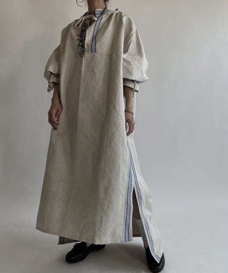 【RE;CIRCLE】RE EURO Table Cloth One-piece Blue / 220512-006