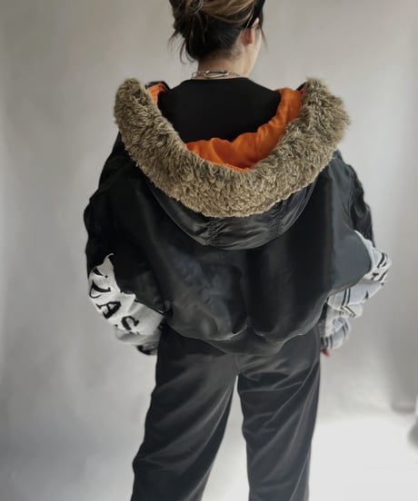 【RE;CIRCLE】 RE Short Soccer Muffler MA-1 / 230126-012