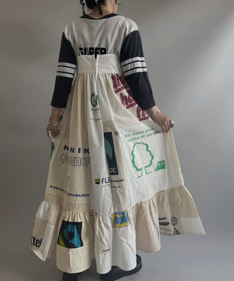 【RE;CIRCLE】RE Eco-Friendly Bag Camisole Long One-piece / 230727-009