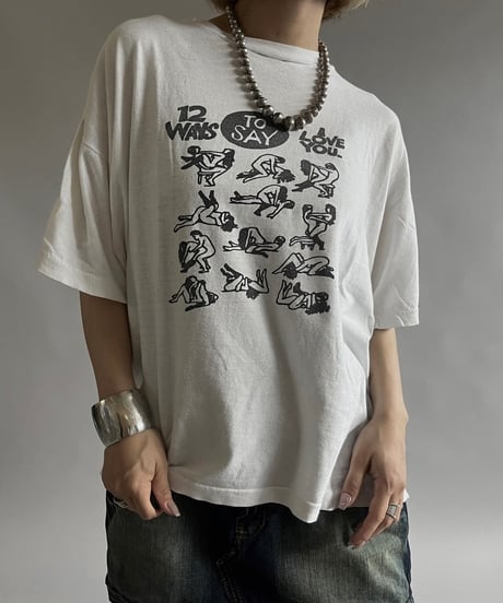【USED】80~90's 四十八手  T-Shirt  /240622-004