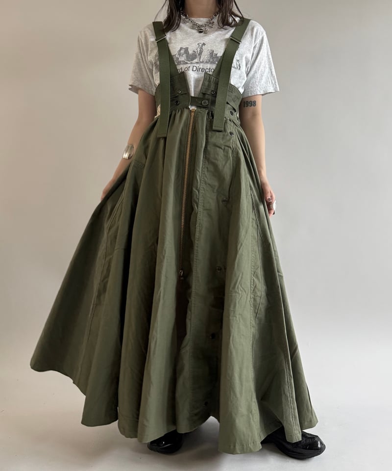 ワンピース RE;CIRCLE RE ARMY 2way One-piece RE;CIRCLE】 RE U.S ARMY 2way One-piece (Black)