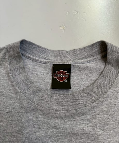 【USED】   Made in USA HARLEY- DAVIDSON Cut off Tank Top /250510-006