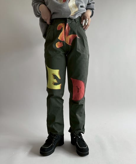 【USED】 END IS NEAR 2Tuck Pants  / 250329-009