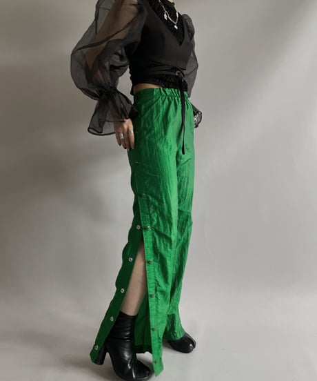 【USED】 Nylon Jersey Pants / 230916-020