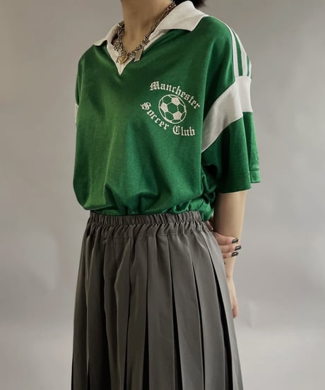 【USED】 adidas Soccer Tee  /240511-014