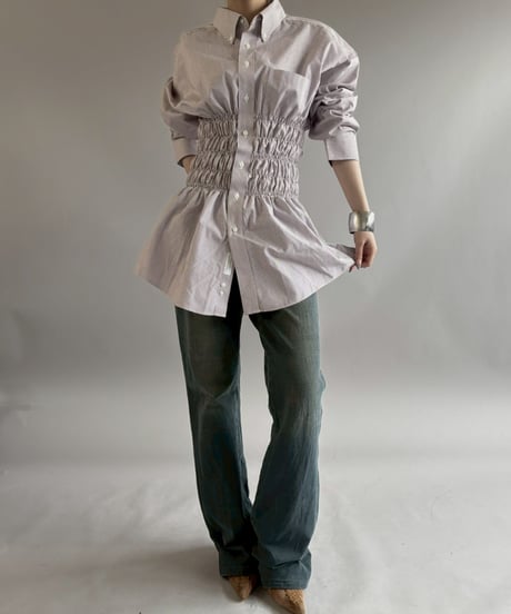 【RE;CIRCLE】 RE Shirring Shirt / 260504-006