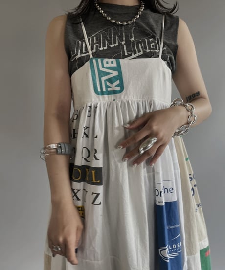 【RE;CIRCLE】RE Eco-Friendly Bag Camisole Long One-piece / 230622-001