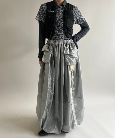 【RE;CIRCLE】 Re Parachute Skirt Long / 250306-002