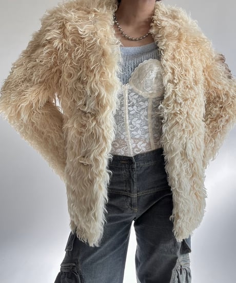 【USED】 Real Fur jacket /250104-045