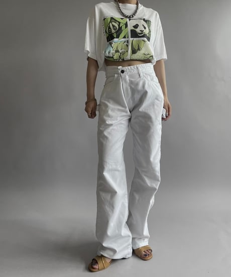 【USED】 Made in USA 90's Fruit of the Loom Animal T-Shirt /240729-047