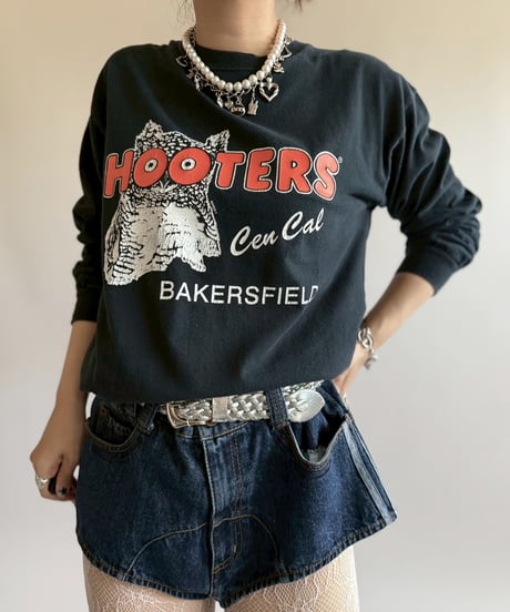 【USED】 GILDAN HOOTERS L/S T-Shirt/250510-070