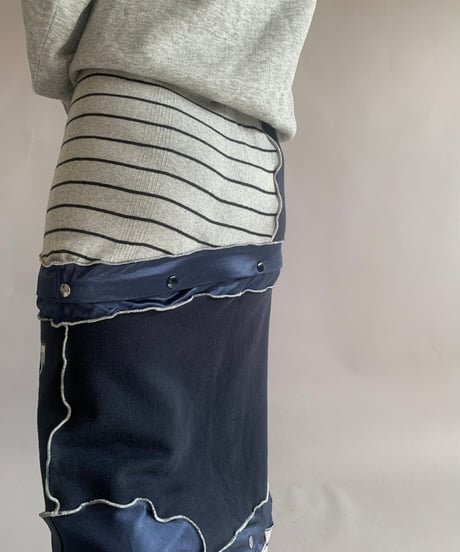 【RE;CIRCLE】 RE Mellow Convertible Skirt /  241121-004