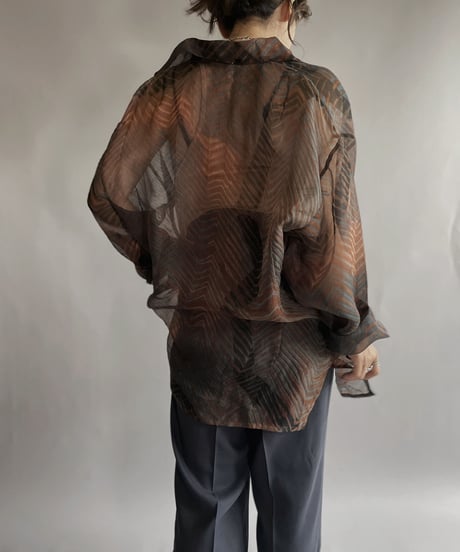【USED】  See-through Shirt / 220924-025