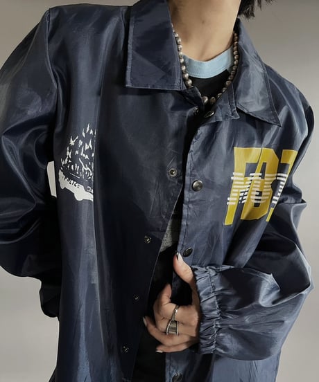【Mashup Products】 FBI Nylon Jacket/  240217-027