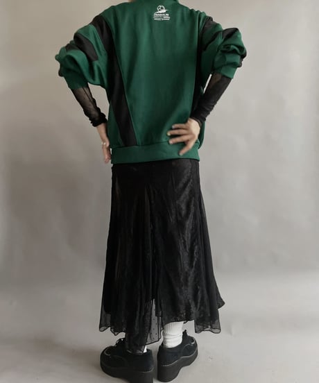 【USED】  Adidas Jersey  Half Zip Top/ 230415-020