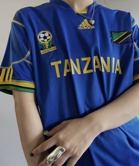 【USED】 adidas TANZANIA S/S Soccer Shirt / 230819-008