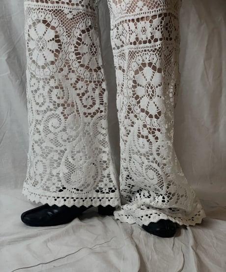 【RE;CIRCLE】 RE Lace Pants①/ 210714-001
