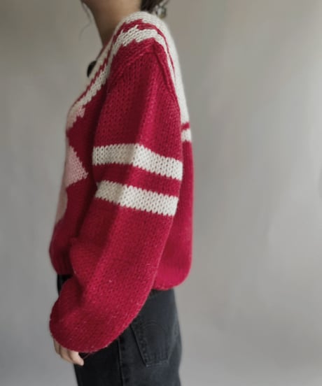 【USED】  Knit Sweater / 221029-024