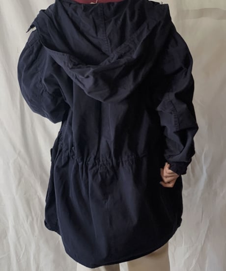 【USED】 Dyed Navy Swedish Snow Hoodie /201020-031
