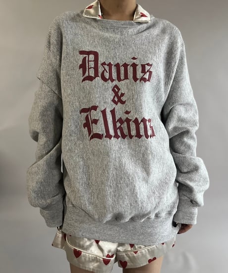 【USED】 Made in USA MVP Davis & Elkins L/S Sweat Top /241109-015