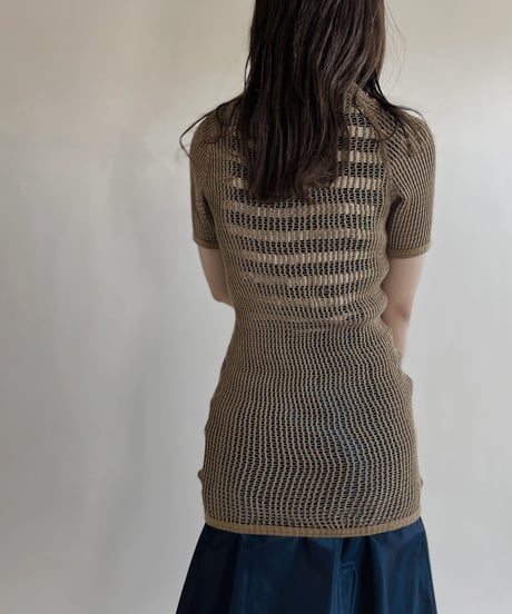 【USED】 Army Mesh Top   / 220514-030