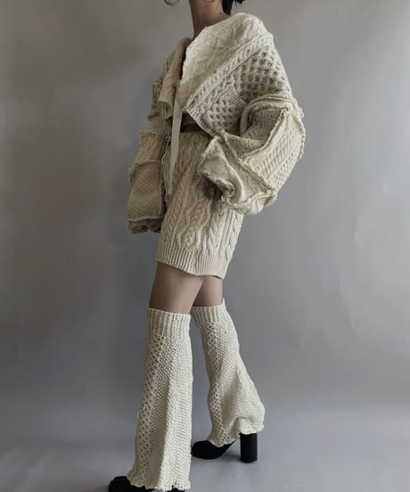 【RE;CIRCLE】 RE Alan Knit Bolero / 221006-019