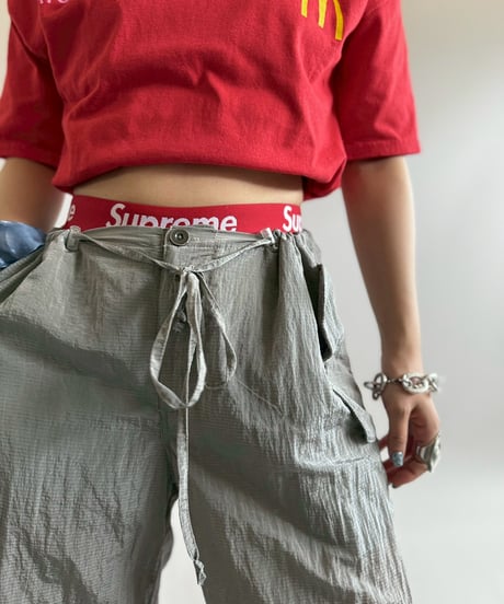 【USED】 Nylon100% Ripstop Pants /250802-020