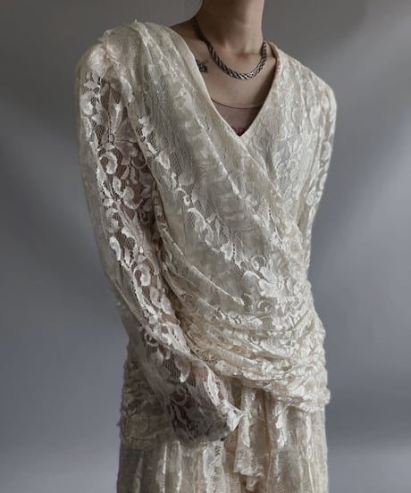 【USED】 L/S Lace One-Piece / 231014-018