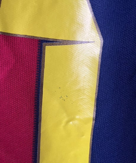 【USED 】Nike FC BARCELONA Soccer Shirt /240603-035
