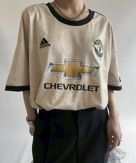 【USED】19~20's adidas Manchester United Soccer Shirt / 250712-018