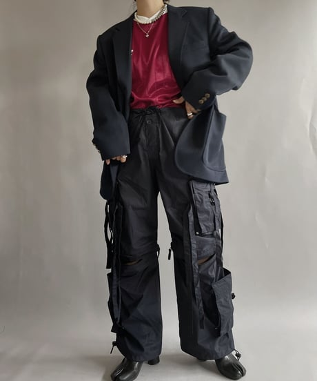 【USED】  Techino Pants Navy / 221001-024