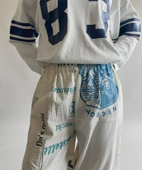【RE;CIRCLE】 Re Eco Bag Easy Pants /  250417-009