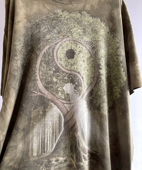 【USED】 THE MOUNTAIN Yin Yang Tie-dye T-Shirt / 260627-030