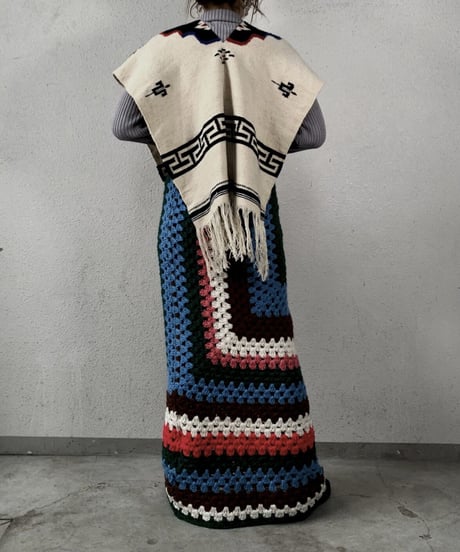 【RE;CIRCLE】 Granny Knit Long Skirt ③ /210125-0010