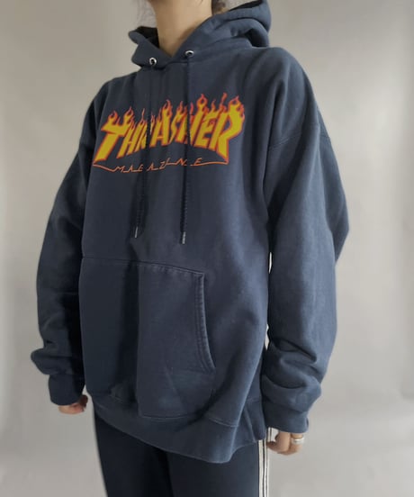 【USED】 Thrasher Hoodie Sweatshirt / 230126-002
