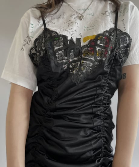 【USED】 S/S Message T-Shirt / 230817-010