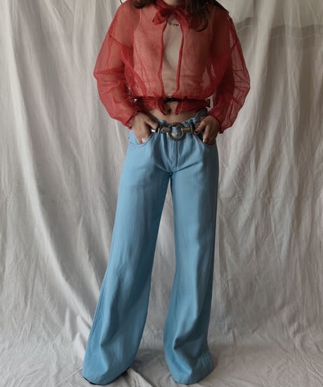 【USED】  See-through Top③/210506-037