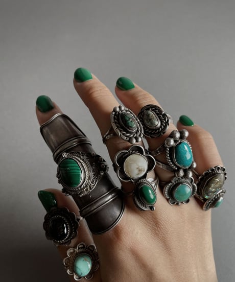 【USED】 Indian Silver Ring/R-4