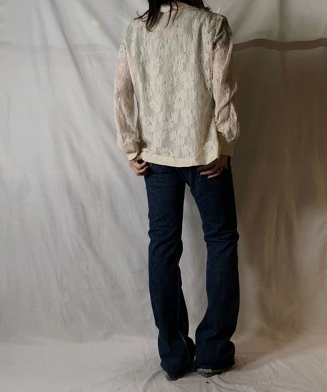 【USED】 L/S Lace Shirt /210303-018