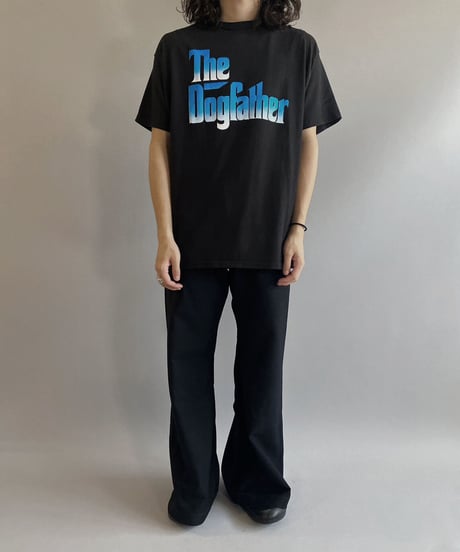 【USED】 MADE IN USA  Music T-shirt THE DOGFATHER /230703-009