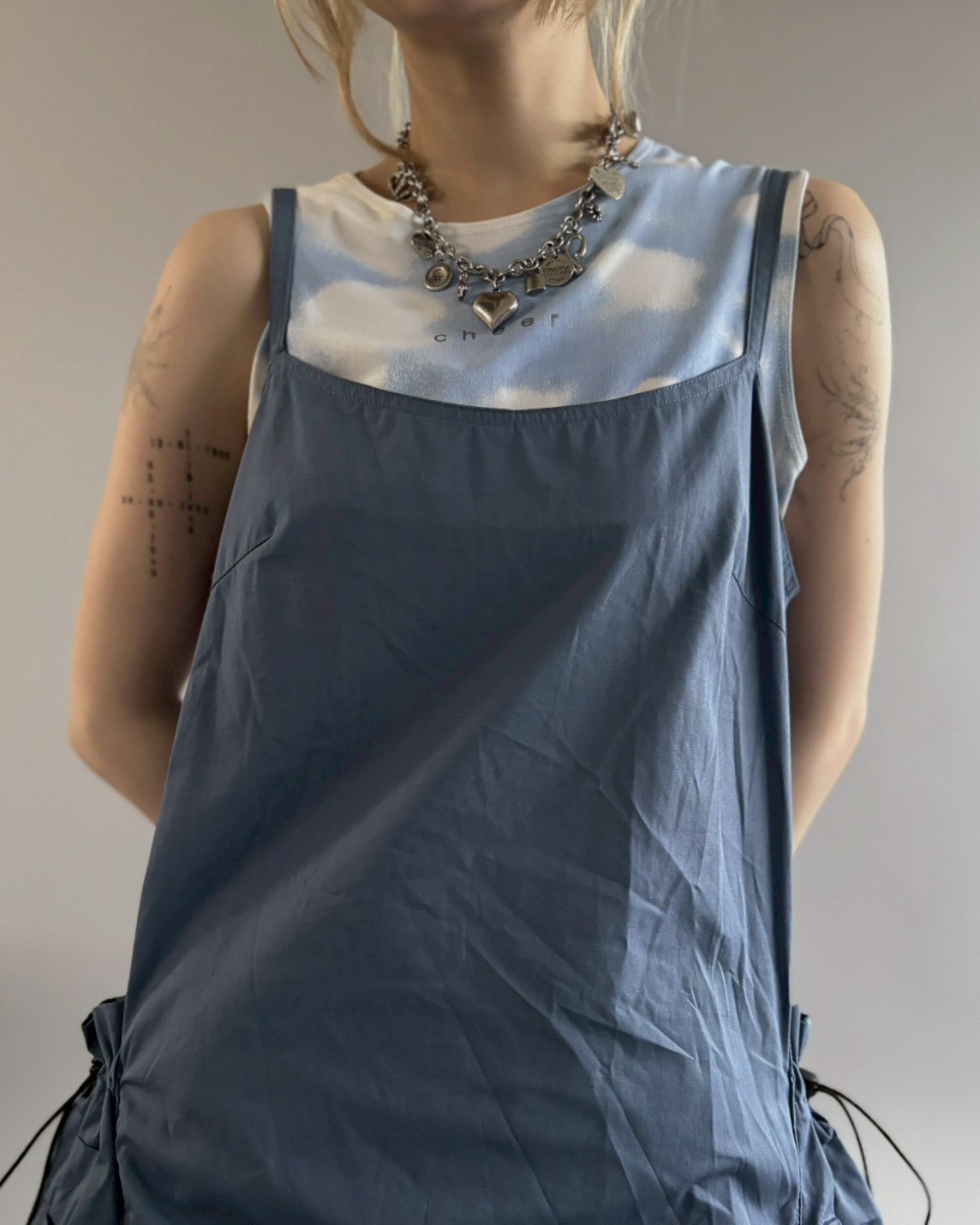 USED】 NO PATTERN Camisole One-Piece / 260704-0