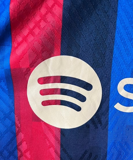 【USED 】Nike FC BARCELONA Soccer Shirt /240603-036