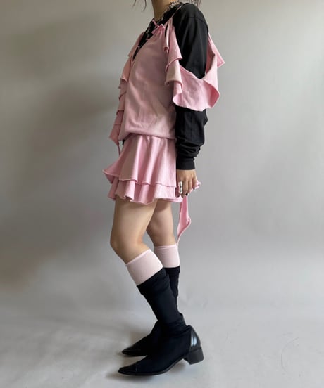 【USED】 Asymmetry Design Sweat One-Piece / 260404-027
