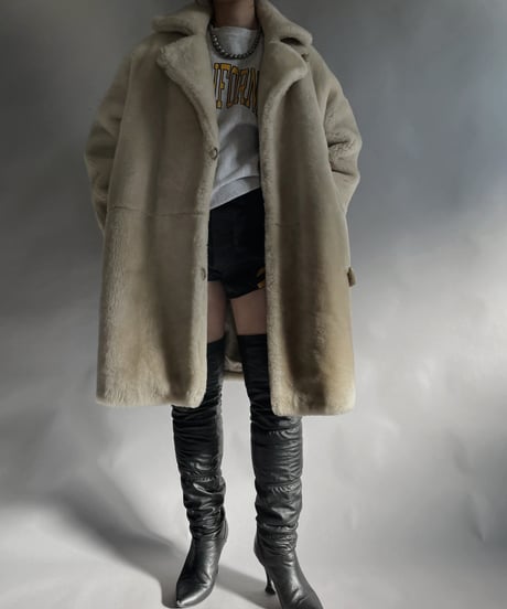 【USED】 Fur Coat Made in France / 240101-034