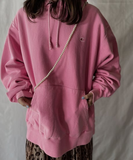 【USED】   Champion Reverse Weave Hoodie③/211007-007