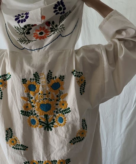 【RE;CIRCLE】RE Embroidery Ethnic Mexican Parker ③/210617-021